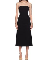 16Arlington - Noctula Crepe Midi Dress - Lyst