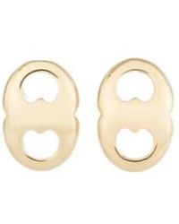 Tory Burch - Gemini Stud Earrings - Lyst