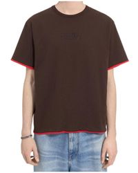 MM6 by Maison Margiela - Reversible Cotton T-Shirt - Lyst