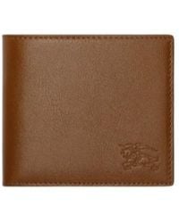 Burberry - Pop Check Bifold Wallet - Lyst