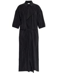 Lemaire - Short Sleeve Shirt Dress - Lyst
