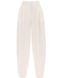 Stella McCartney - Pleated Wide Leg Trousers - Lyst
