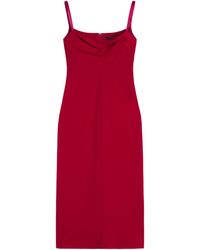 Max Mara - Crepe Midi Dress - Lyst