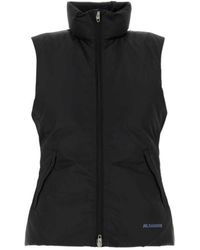 Jil Sander - Padded High-Neck Jacket - Lyst