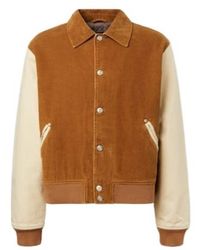 Wales Bonner - Homecoming Cotton Corduroy Varsity Jacket - Lyst