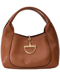 Gucci - Plain Soft Hobo Bag - Lyst