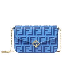 Fendi - Ff Diamonds Chain Wallet - Lyst