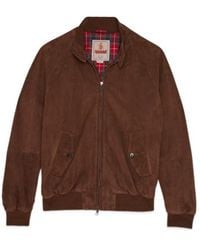 Baracuta - G9 Zip-Up Bomber Jacket - Lyst