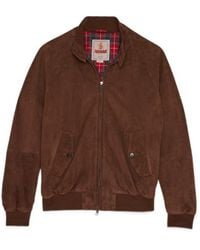 Baracuta - G9 Zip-Up Bomber Jacket - Lyst