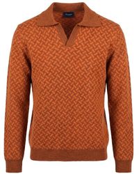 Drumohr - Long-Sleeved Sweater - Lyst