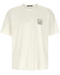 C.P. Company - Metropolis Logo Print T-Shirt - Lyst