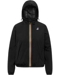 K-Way - Zip-Up Hooded Jacket - Lyst