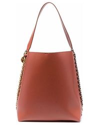 Stella McCartney - Chain-Trimmed Tote Bag - Lyst