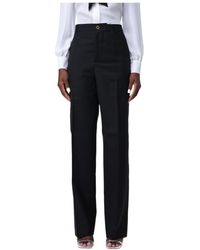 Moschino - Belt-Loop Casual Pants - Lyst
