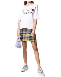 Iceberg - Printed T-Shirt - Lyst