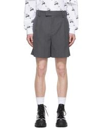we11done - Mid-Rise Tailored Shorts - Lyst