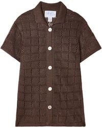 Calle Del Mar - Open-Knit Shirt - Lyst