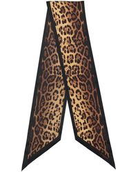 Givenchy - Animal Print Scarf - Lyst