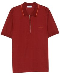 Ferragamo - Short-Sleeved Polo Shirt - Lyst