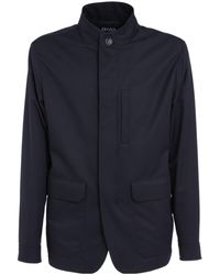 ZEGNA - Long Sleeve Casual Jacket - Lyst