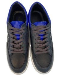 Emporio Armani - Strap-Up Casual Sneakers - Lyst