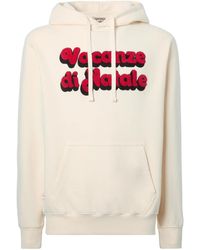 Mc2 Saint Barth - Vacanze Di Natale Printed Drawstring Hoodie - Lyst
