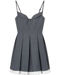 ShuShu/Tong - Shushu/Tong Pleated Sweetheart Dress - Lyst