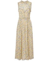 Ulla Johnson - Kasia Floral Silk Chiffon Maxi Dress - Lyst