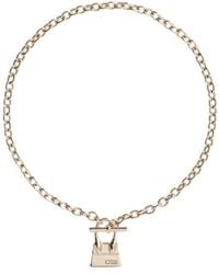 Jacquemus - Le Collier Chiquito Barre Chain-Linked Necklace - Lyst