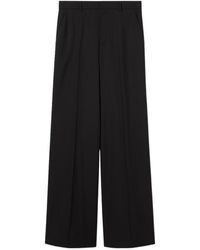 Gucci - Light Wool Pant With Embroidery - Lyst