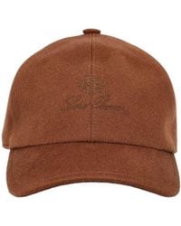 Loro Piana - Logo Embroidered Baseball Cap - Lyst