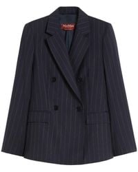 Max Mara - Studio Onagro Double-Breasted Blazer - Lyst