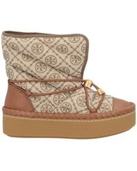 Tory Burch - Chunky Lace-Up Ankle Boots - Lyst