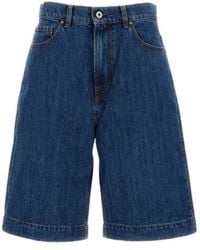 P.A.R.O.S.H. - P.A.R.O..H. Denim Bermuda Shorts - Lyst