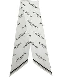 Givenchy - Shadow Logo Maxi Scarf - Lyst
