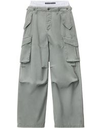 Alexander Wang - Wide-Leg Cargo Pants - Lyst