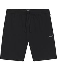 BOSS - Solid Color Breathable Fashion Shorts - Lyst
