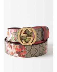 Gucci GG Blooms Belt | Lyst