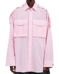 Bottega Veneta - Cotton Poplin Overshirt - Lyst
