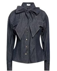 Brunello Cucinelli - Denim Shirt Cotton - Lyst