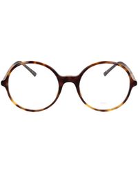 Jimmy Choo - Eyewear Round Frame Glasses - Lyst