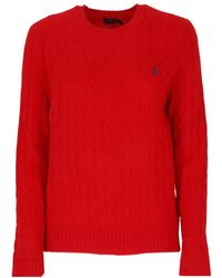 Polo Ralph Lauren - Julianna Cable-Knit Jumper - Lyst
