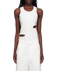 Dion Lee - Cut-Out Round-Neck Tank Top - Lyst