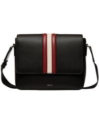 Bally - Mythos Stripe Messenger Bag - Lyst