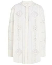 Isabel Marant - Fashion Solid Color Long Sleeve Shirt - Lyst