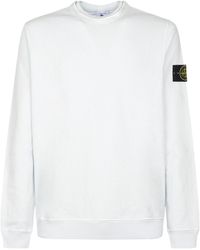 Stone Island - Regular-Fit Crewneck Sweatshirt - Lyst