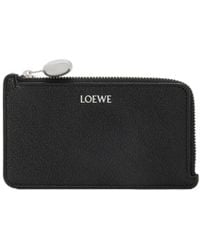 Loewe - Pebble Zip Card Wallet - Lyst