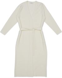Max Mara - V-Neck Belted Cardigan - Lyst