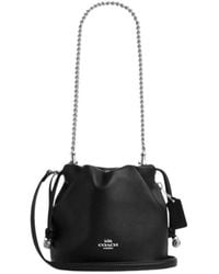 COACH - Faye Mini Pleated Shoulder Bag - Lyst