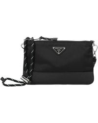 Prada - Zippered Shoulder Bag - Lyst